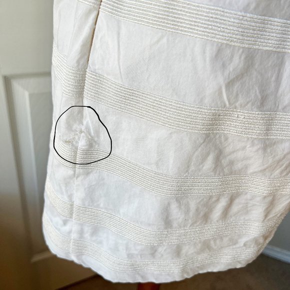 J. Crew Ivory Strapless Ginny Mini Dress - Picture 5 of 14